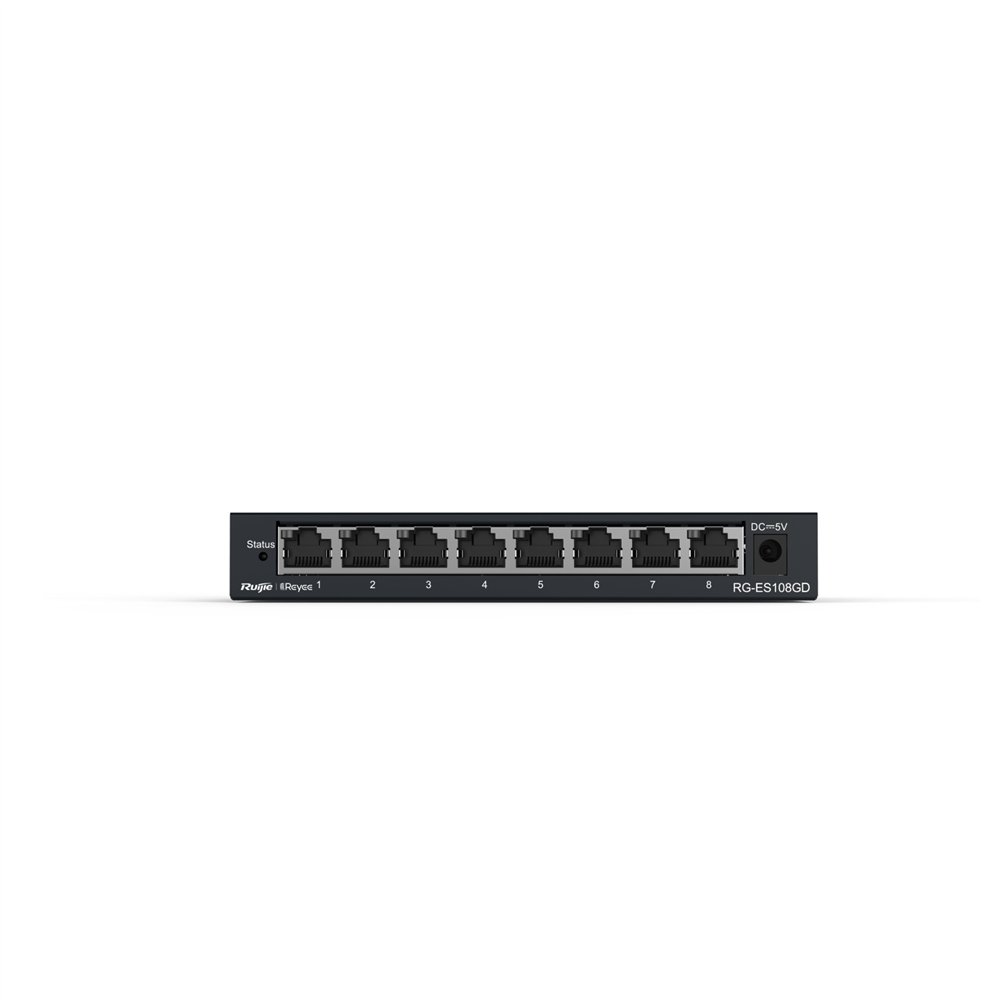 ruijie networks rg-es108gd switch no administrado gigabit ethernet (10/100/1000) negro