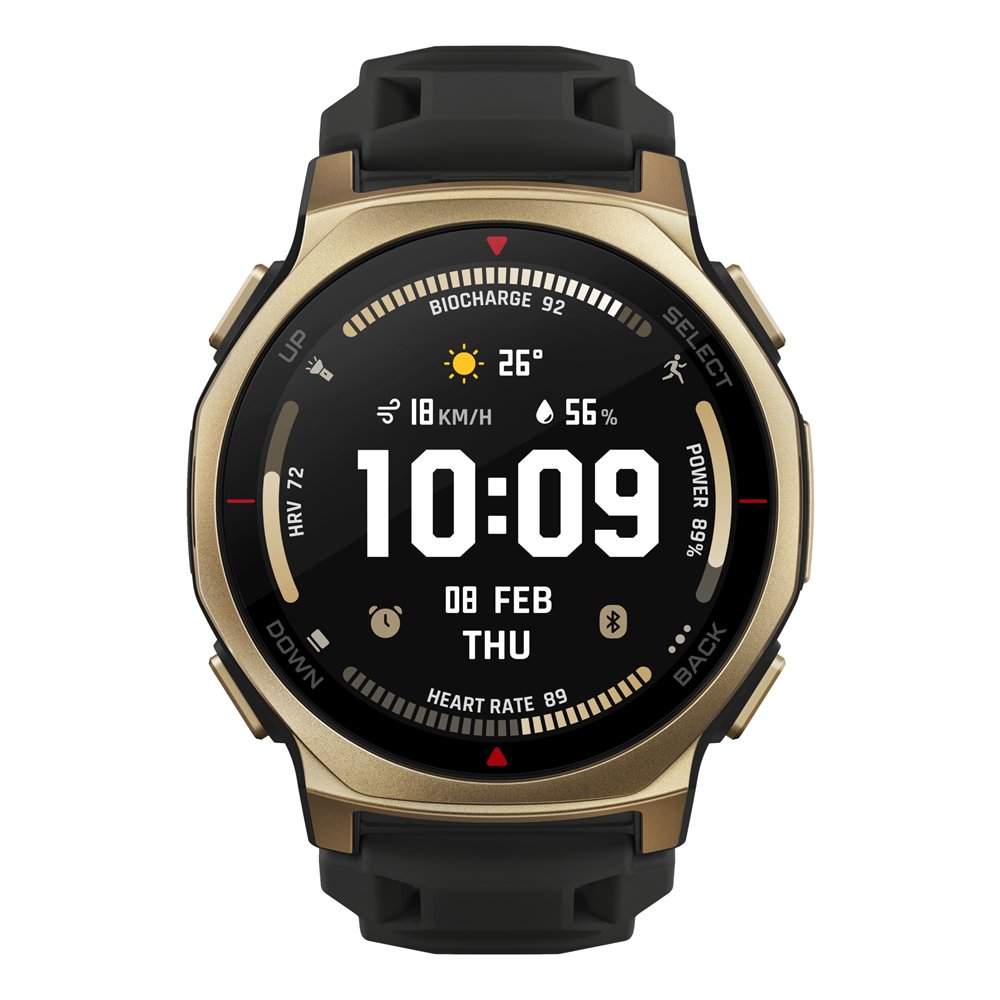 amazfit t-rex 3 pro 3,35 cm (1.32") amoled 44 mm digital 466 x 466 pixeles pantalla táctil oro wifi gps (satélite)