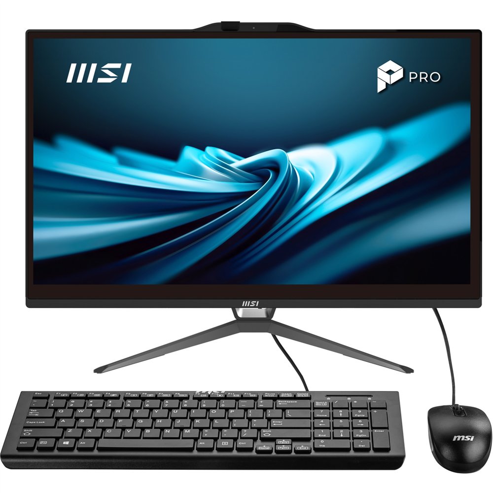 msi pro ap222t 14m-490eu intel® core™ i3 i3-14100 54,6 cm (21.5") 1920 x 1080 pixeles pantalla táctil pc todo en uno 8 gb ddr4-s