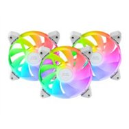ventilador mars gaming argb 3x120mm blanco (mf3arw)