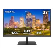 monitor nilox 27" ips fhd 120hz hdmi dp (nxm27fhd1204)