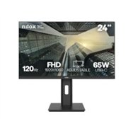 monitor nilox 24" fhd hdmi dp 120hz (nxm24reg12065)
