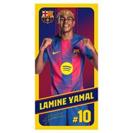 toalla lamine yamal f.c barcelona microfibra