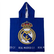 poncho toalla real madrid microfibra