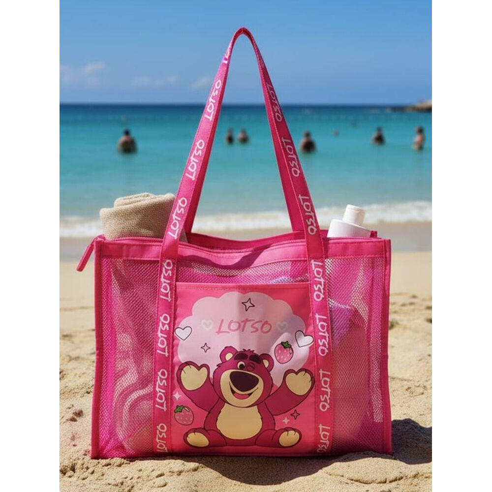 bolsa playa rejilla lotso toy story disney pixar