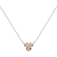 colgante junio minnie disney plata
