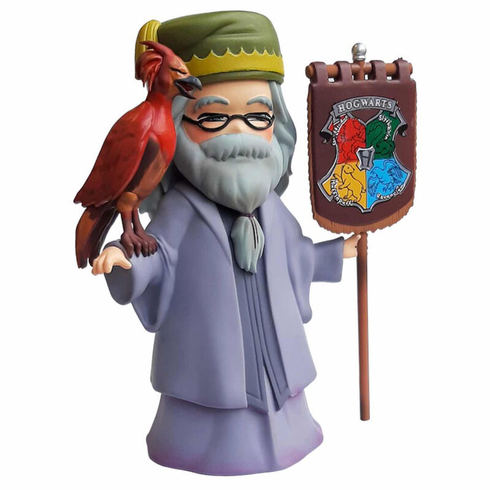 figura dumbledore y fumseck harry potter 15cm