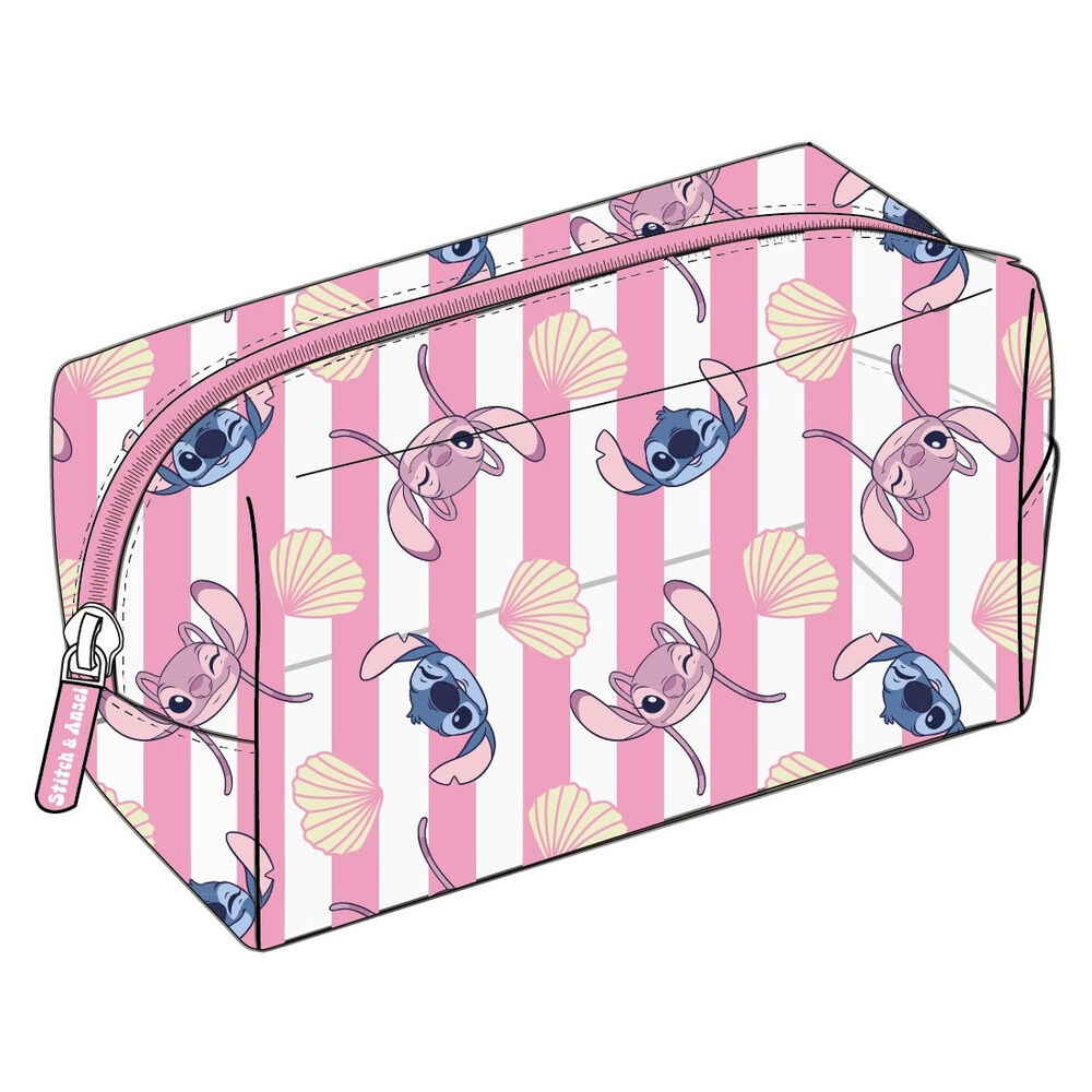 neceser angel & stitch disney