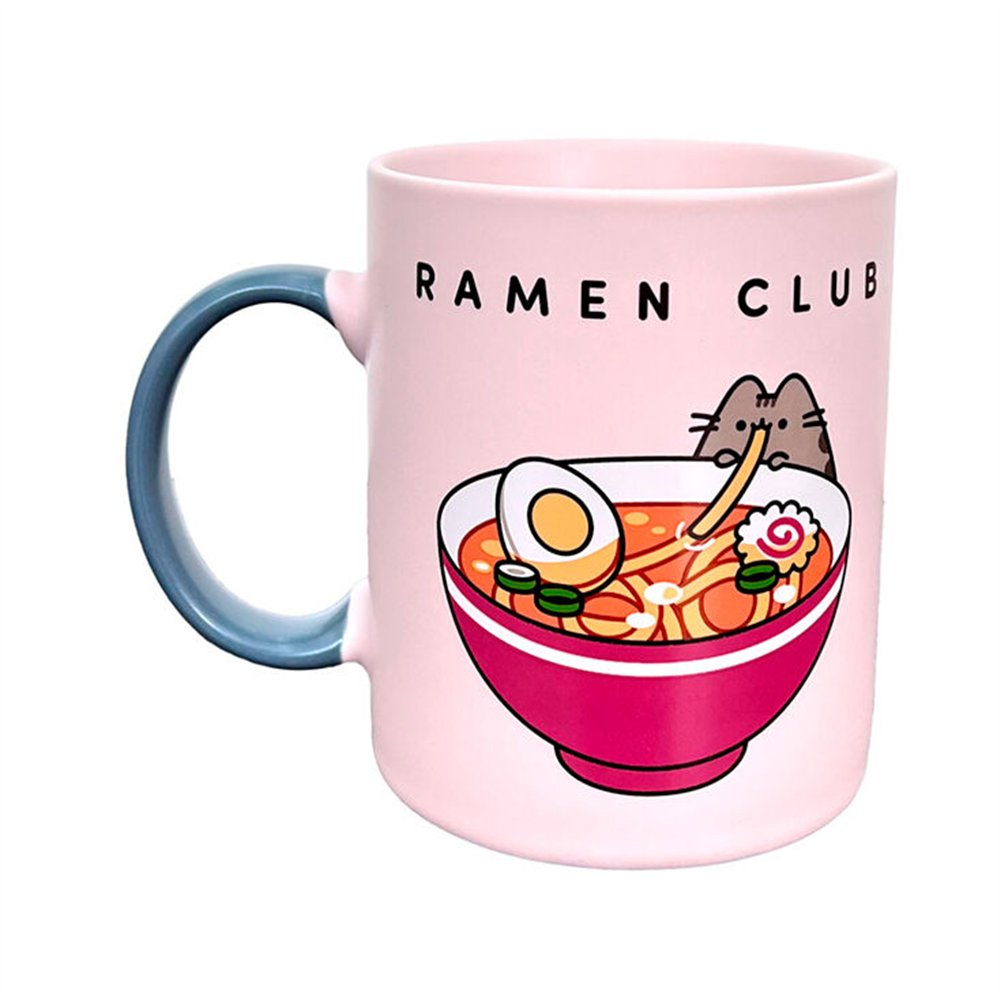 taza el gato ramen club pusheen