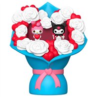 figura bitty pop bouquet hello kitty my melody and kuromi san valentin
