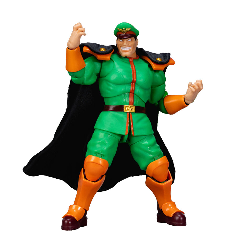 figura bison player 2 street fighter ii 17cm