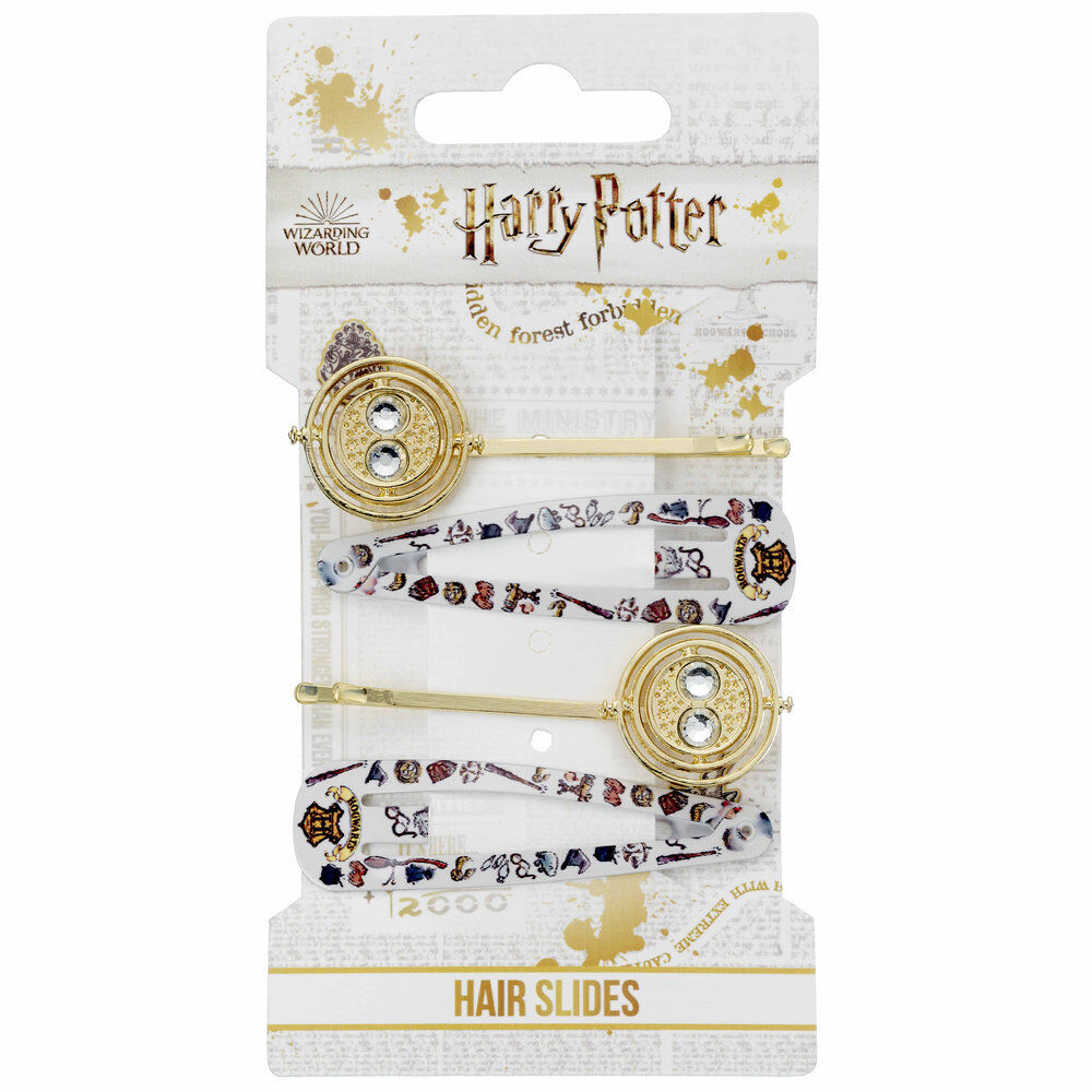 blister 4 horquillas de pelo tornero del tiempo harry potter