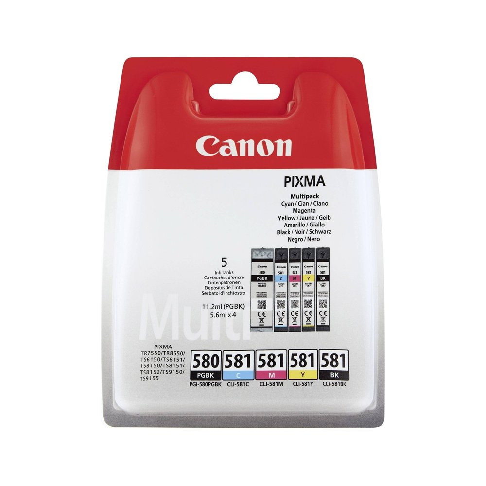 cartucho canon pgi-580 cli-581 multipack 2078c005