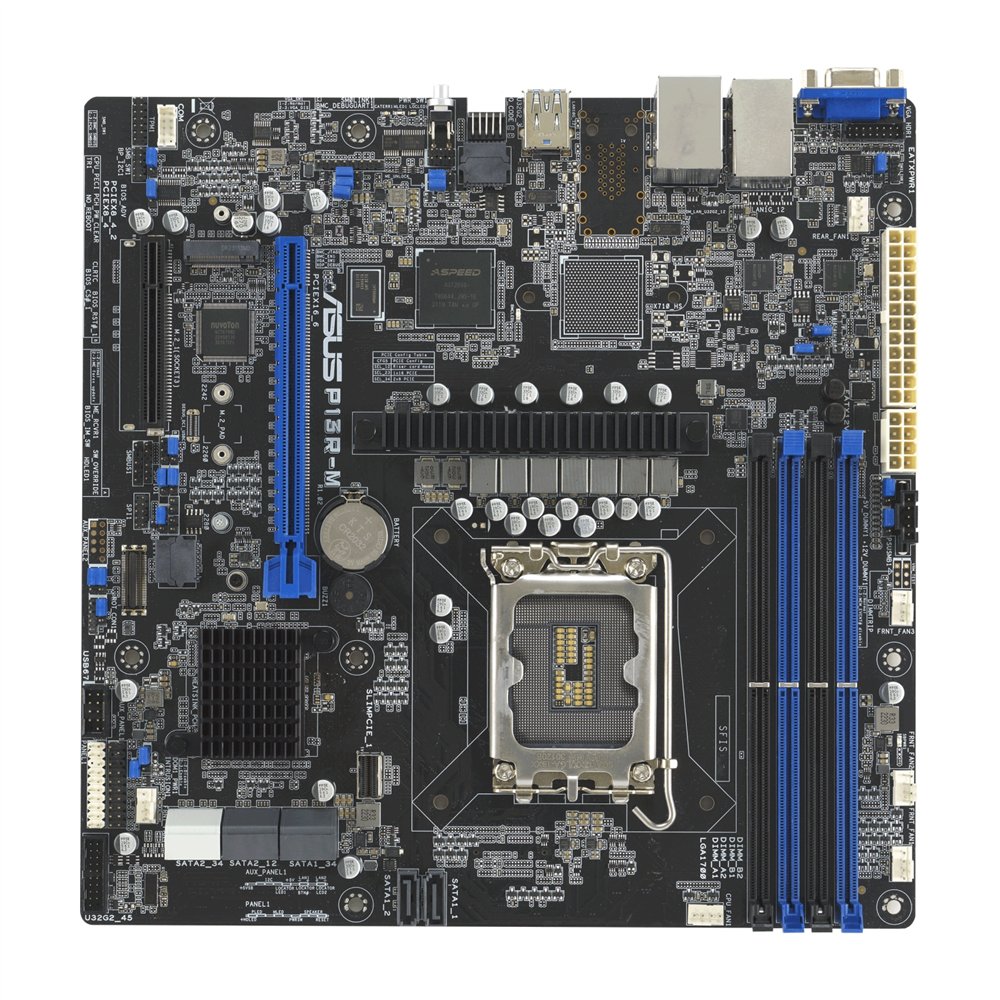 asus p13r-m intel c262 lga 1700 micro atx