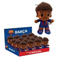 peluche chico fc barcelona  12cm