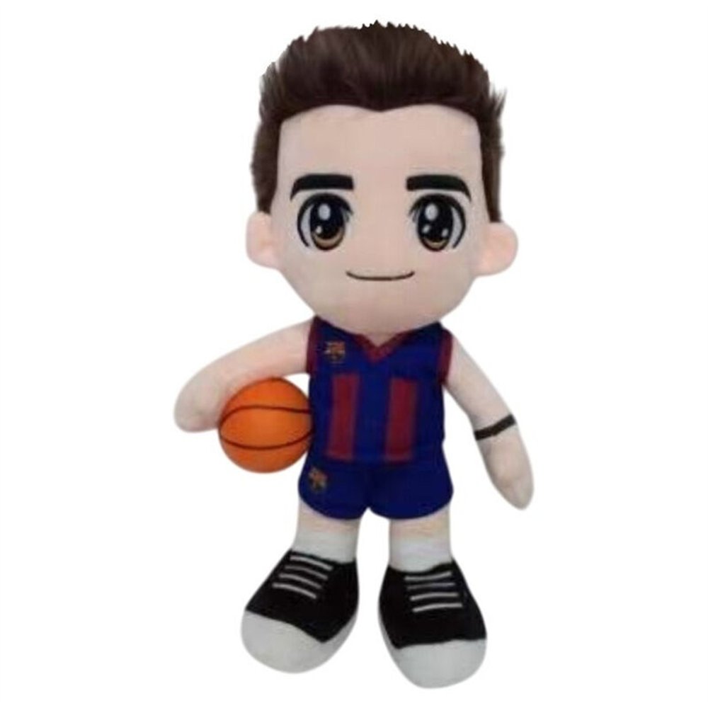 peluche jugador baloncesto fc barcelona 36cm