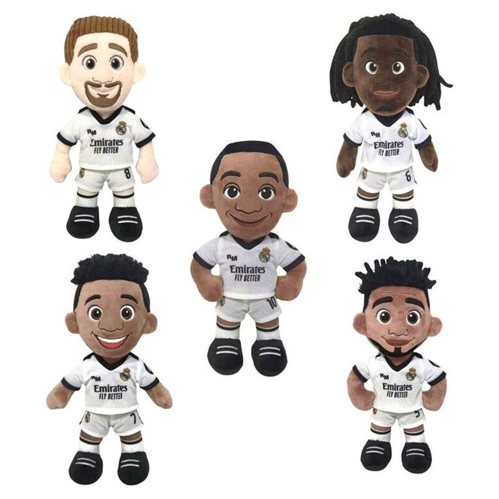 peluche jugador real madrid new edition 25cm surtido
