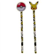 lapiz con goma pokemon pikachu surtido