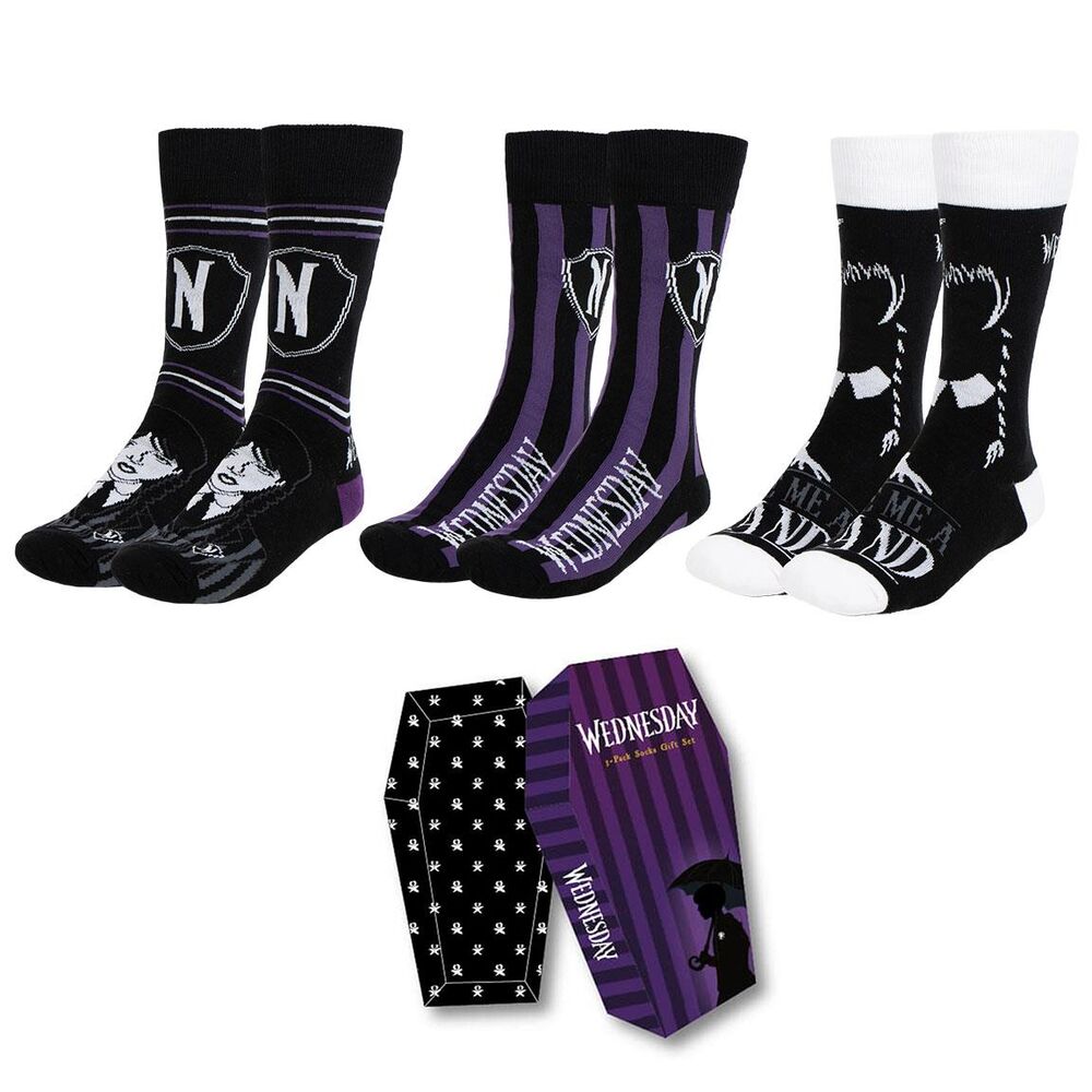 set calcetines miercoles adulto