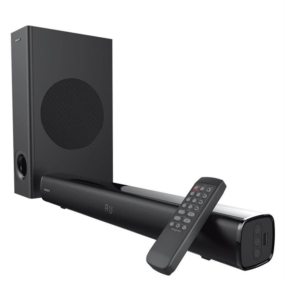 barra de sonido creative stage se mini wireless bt 5.3 aux usb-c 24w