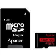 memoria micro sd 64gb apacer xc uhs 1 c10 + adaptador sd