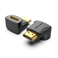 adaptador conversor vention hdmi/m a hdmi/h black