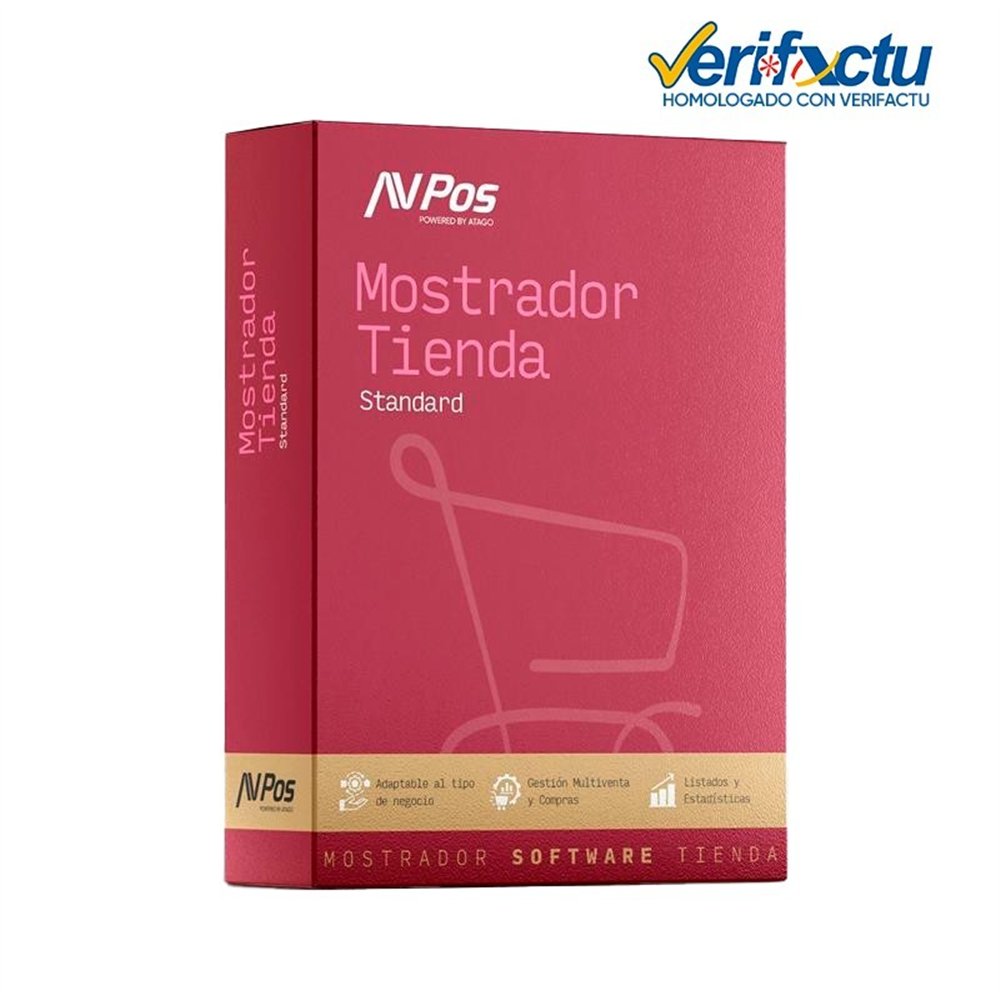 licencia avpos mostrador standard + soporte anual