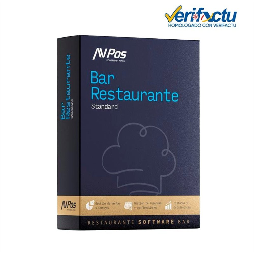 licencia avpos bar standard + soporte anual