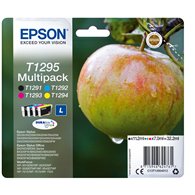 cartucho epson apple multipack t1295 4 colores etiqueta rf c13t12954022