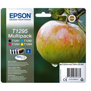 cartucho epson apple multipack t1295 4 colores etiqueta rf c13t12954022
