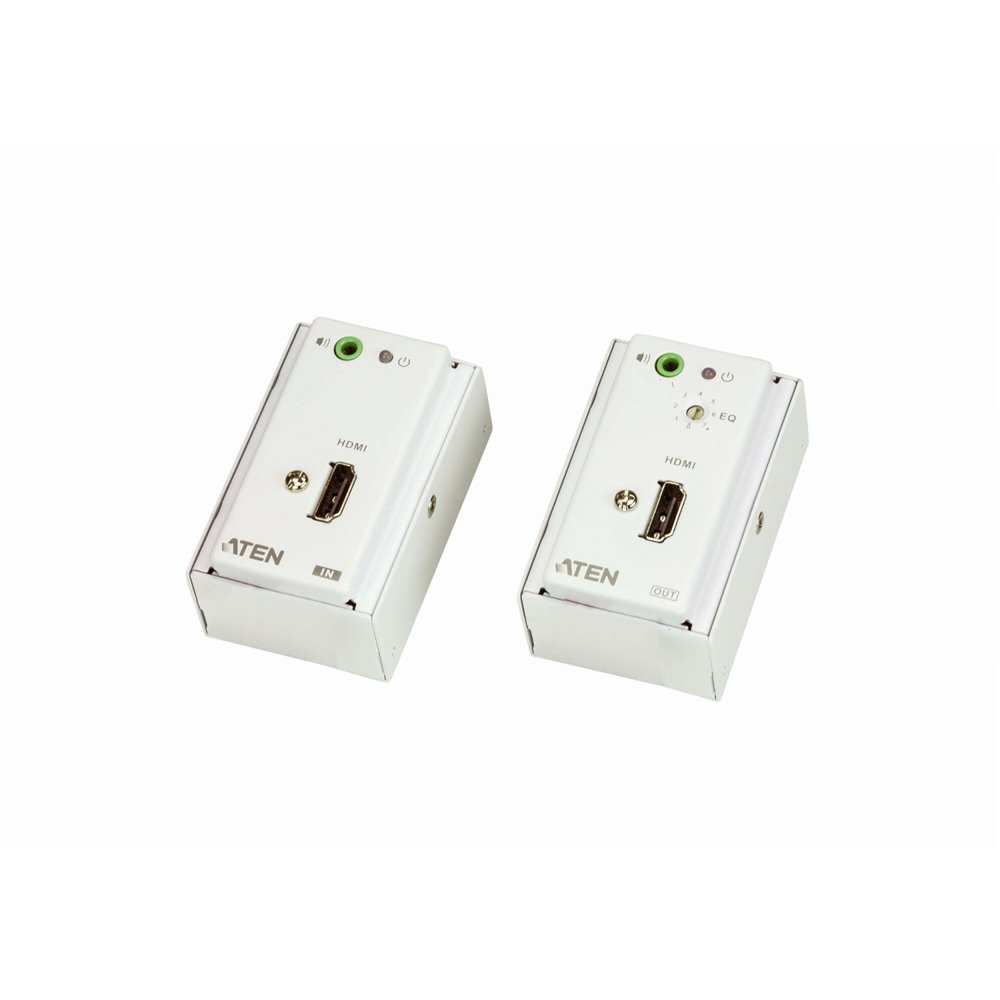aten extensor encastrable hdmi/audio sobre cat 5 con embellecedor (1080p 40 m)