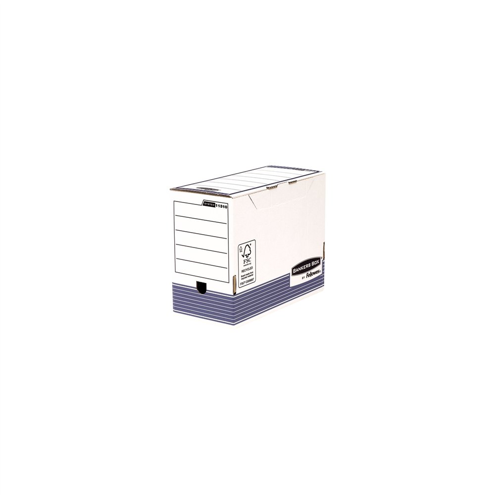fellowes 1131002 archivador organizador papel azul, blanco