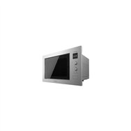 cecotec 01400 microondas integrado microondas con grill 25 l 1320 w negro, acero