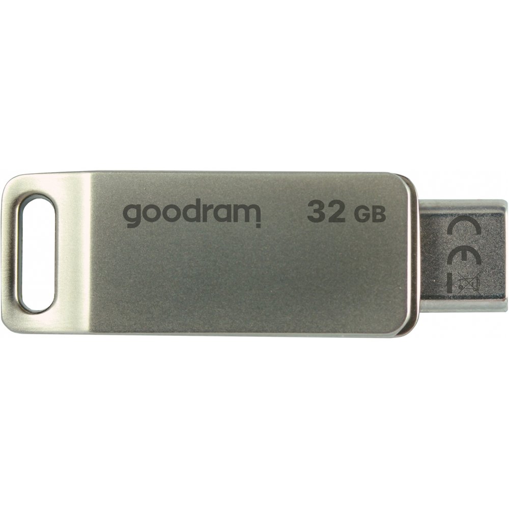goodram oda3 unidad flash usb 32 gb usb type-a / usb type-c 3.2 gen 1 (3.1 gen 1) plata