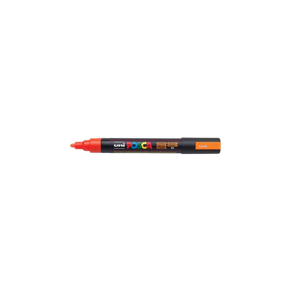 posca pc-5m naranja fluorescente