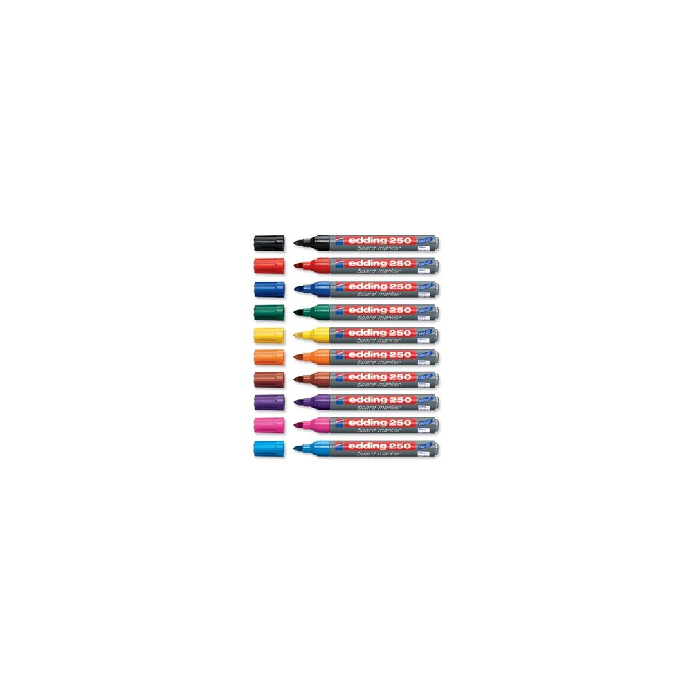 edding 250 marcador azul