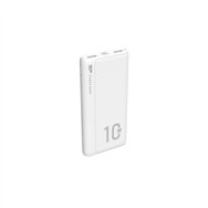 silicon power qp15 polímero de litio 10000 mah blanco