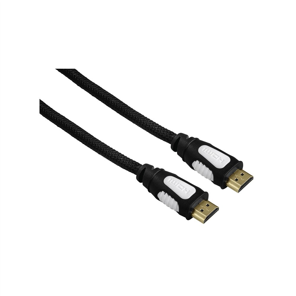 hama 1.5m 2xhdmi cable hdmi 1,5 m hdmi tipo a (estándar) negro