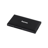 hama | lector universal de tarjeta sd, micro sd, conexión usb 3.0, color negro