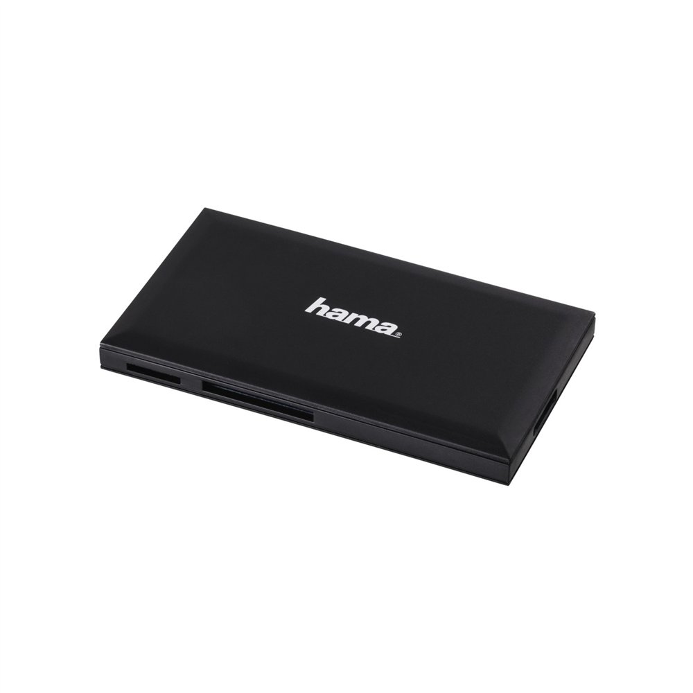 hama | lector universal de tarjeta sd, micro sd, conexión usb 3.0, color negro