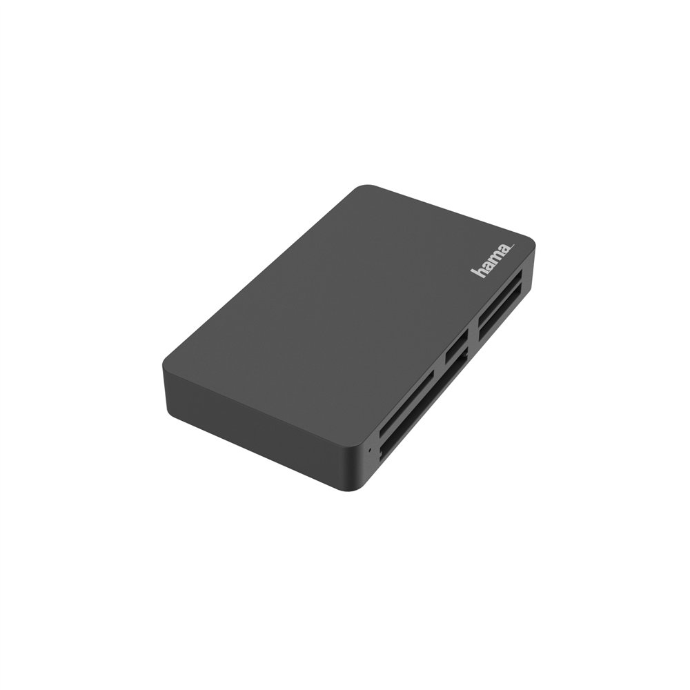 hama all in one lector de tarjeta usb negro