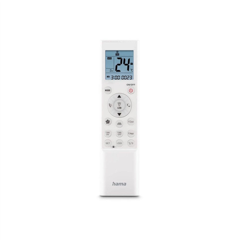 hama 00221040 mando a distancia ir inalámbrico aire acondicionado botones