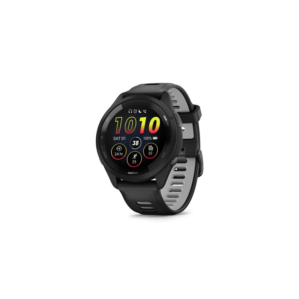 garmin forerunner 265 3,3 cm (1.3") amoled 46 mm digital 416 x 416 pixeles pantalla táctil negro wifi gps (satélite)