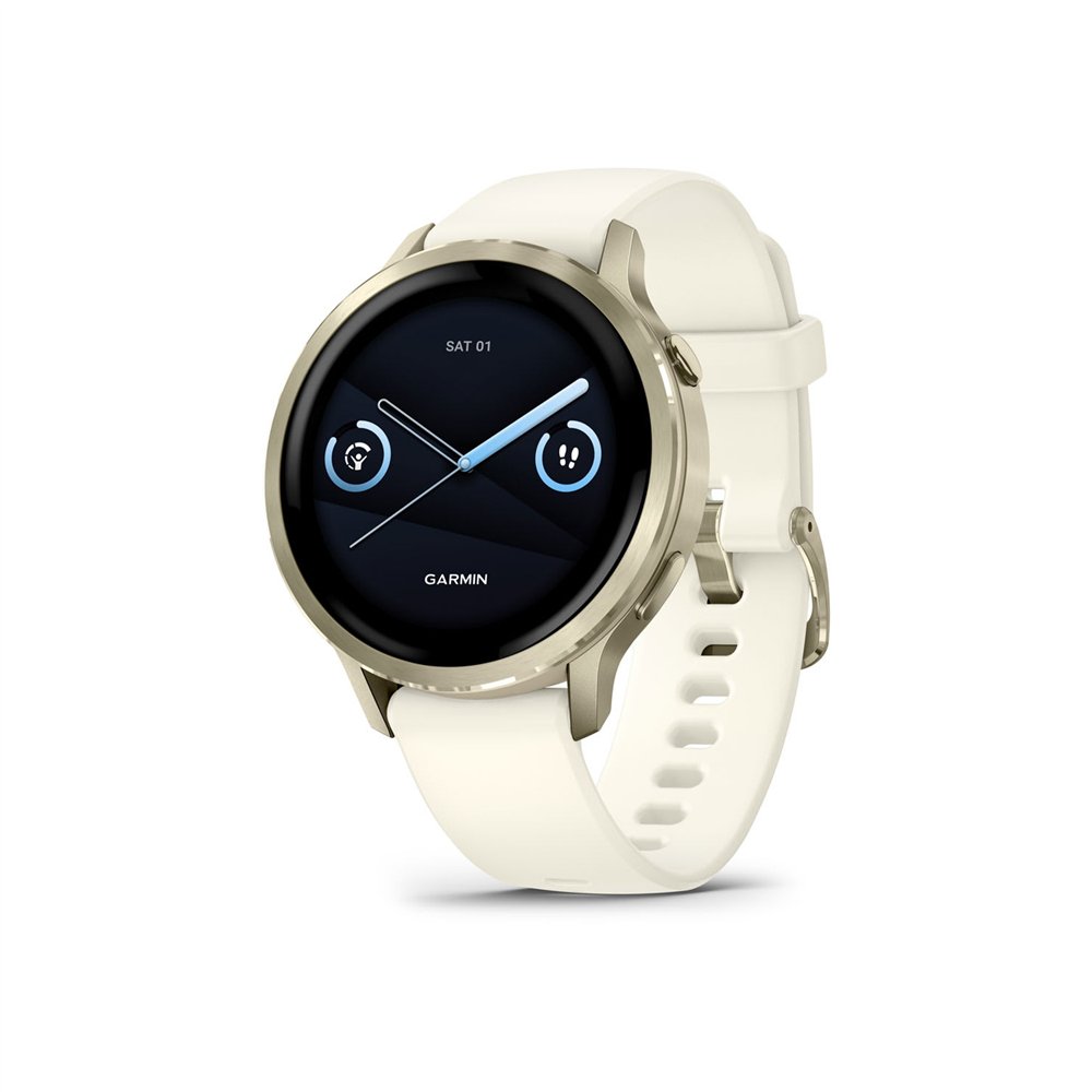 garmin venu 4 3,05 cm (1.2") amoled 41 mm digital 390 x 390 pixeles pantalla táctil oro wifi gps (satélite)