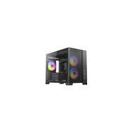 antec flux m micro torre negro