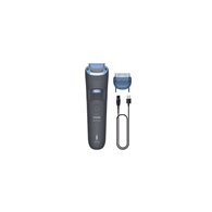 philips beard trimmer 3000 series bt3617/15 arreglo de barba con cuchillas de punta redondeada