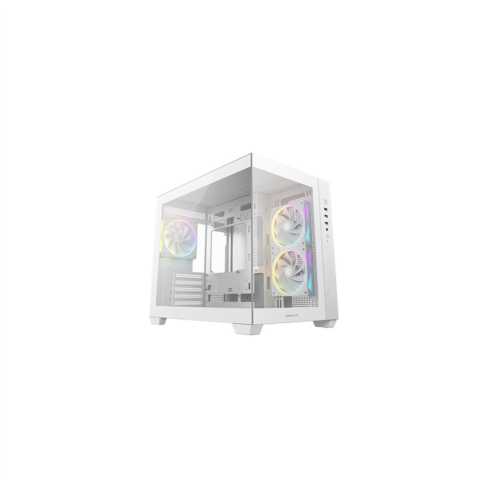 deepcool cg330 3f wh torre blanco