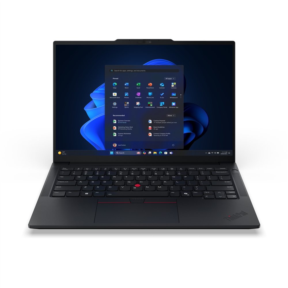 lenovo thinkpad e14 gen 7 (intel) copilot+ pc intel core ultra 5 226v portátil 35,6 cm (14") wuxga 16 gb lpddr5x-sdram 512 gb ss