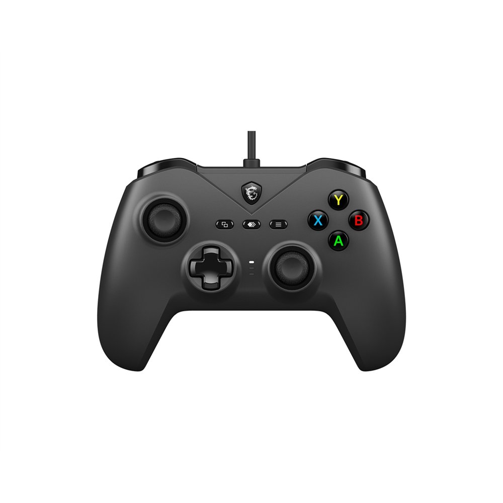 msi force gc200 mando y volante negro usb gamepad analógico/digital android, pc