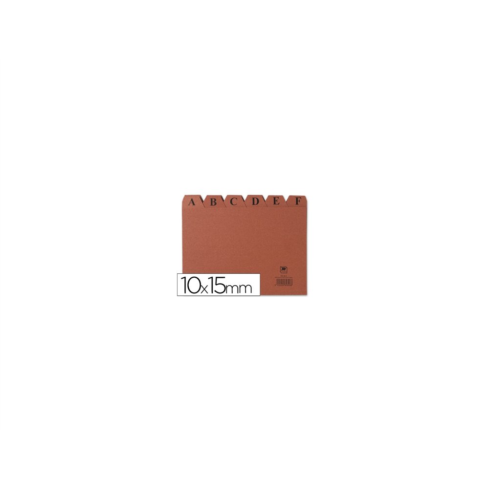 liderpapel ic03 carpeta caja de cartón marrón
